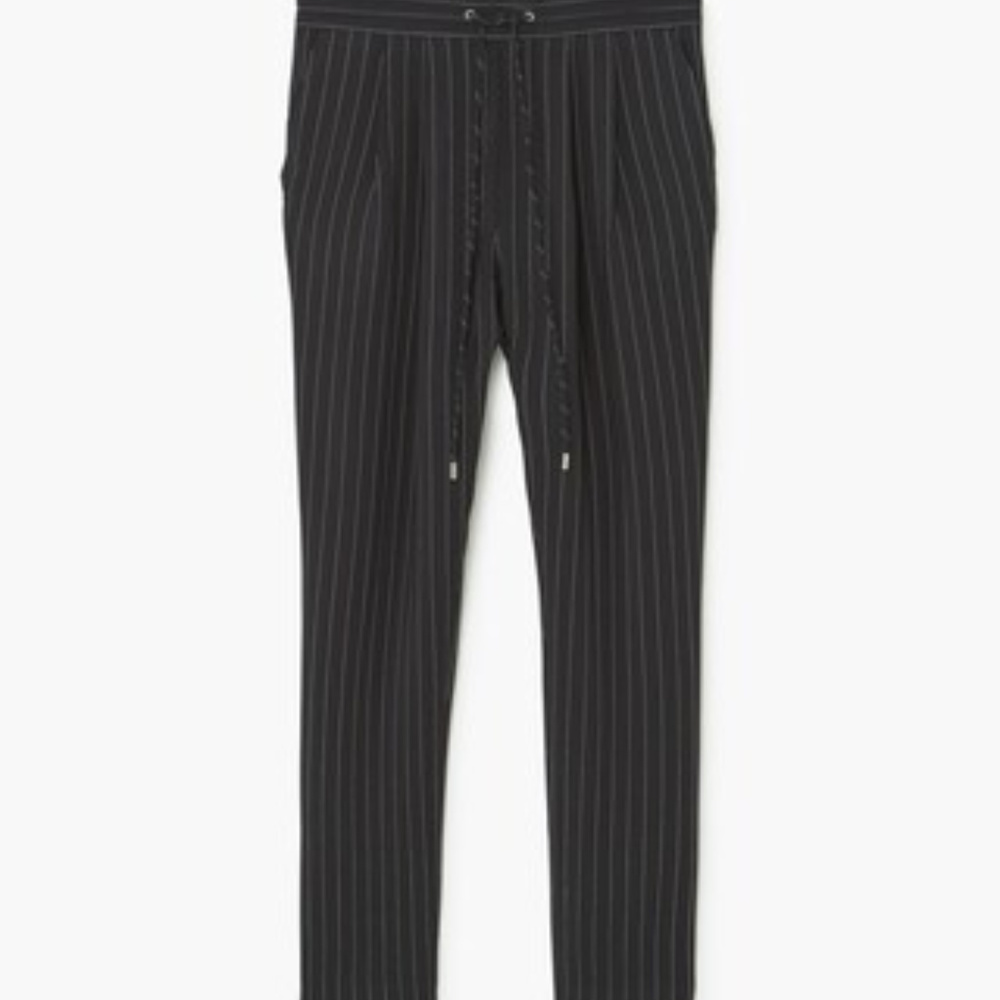 NWT mango suit pantalon frank printed baggy pants - Picture 4 of 4